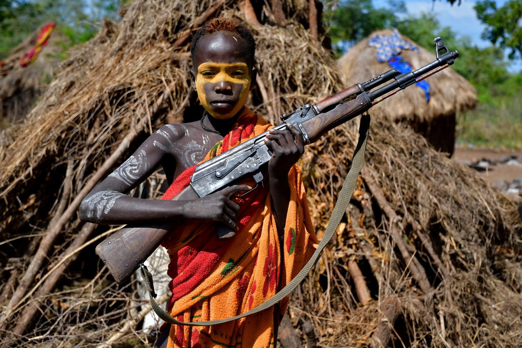Mursi villages